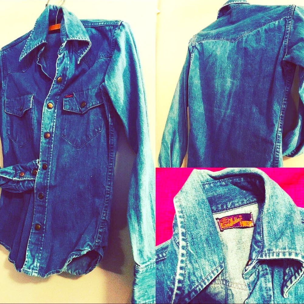 Vintage denim shirt